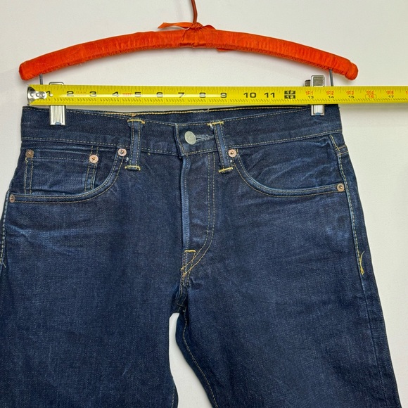 RRL Double RL Ralph Lauren Japenese Selvedge Denim USA Made Button Fly 28 X 32 - Picture 9 of 11